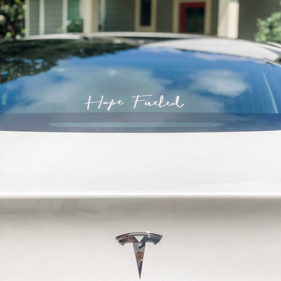 Hope Fueled Window Sticker
