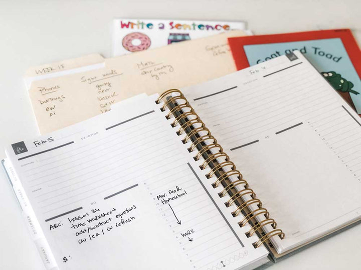 How I Use My Hope Planner as a Homeschool Planner