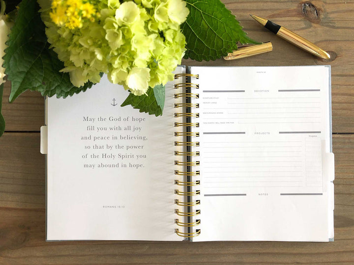 Scripture Study Daily Planner
