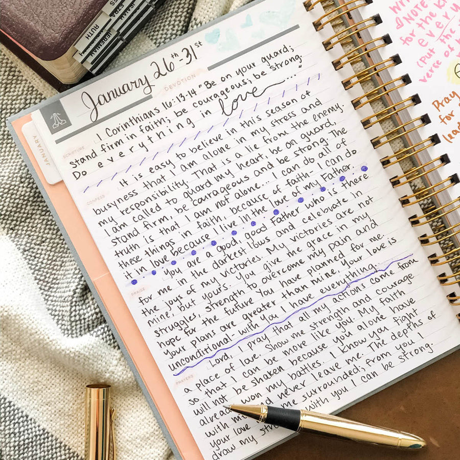 Faith Journaling – A Glittery Life Plans